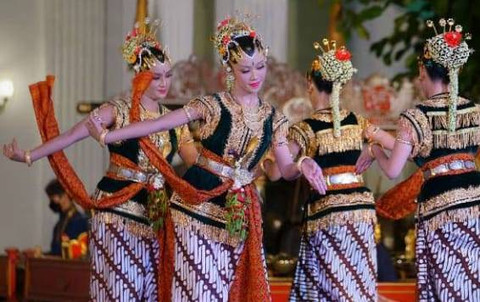 Ilustrasi tarian tradisional. Foto: Disbud DIY