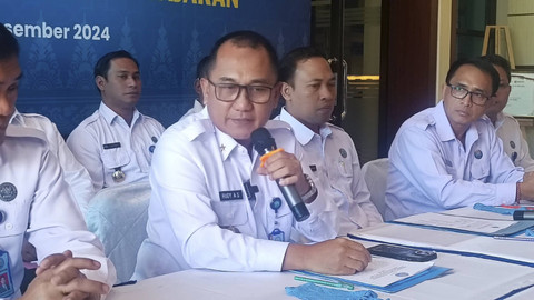 Kepala BNN Bali Brigjen Rudy Ahmad Sudrajat saat jumpa pers akhir tahun 2024 di Gedung BNN Bali, Senin (23/12/2024). Foto: Denita BR Matondang/kumparan
