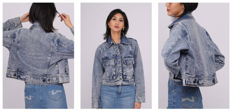 Koleksi cropped jacket dari KIND Denim. Foto: Kind Denim