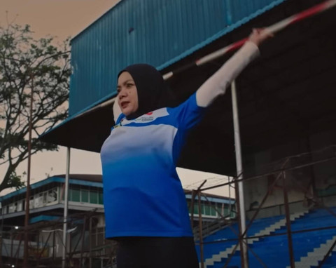 Kania yang selalu berlatih demi menggapai cita-citanya. Foto: Dok: Niat Baik Hasil Baik