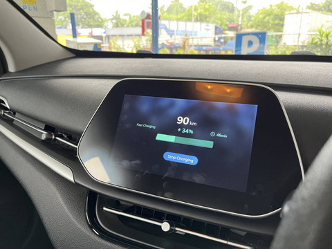 Interior VinFast VF 5. Foto: Fitra Andrianto/kumparan