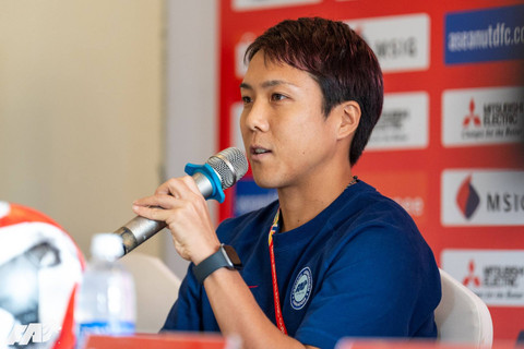 Gelandang Timnas Singapura, Kyoga Nakamura, di Piala AFF 2024. Foto: FA Singapore