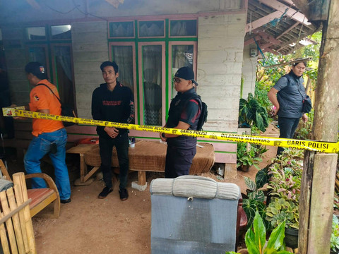 TKP pembunuhan nenek. Dok: Polres Cianjur