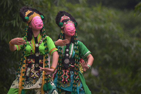 Ilustrasi kesenian khas Cirebon. Foto: pikstoria/Shutterstock