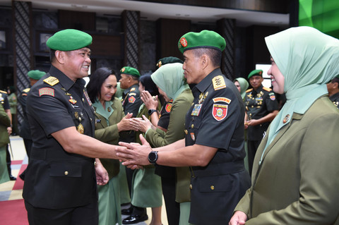 Jenderal Maruli pimpin Setijab 8 Jabatan TNI AD Foto: Dok. TNI AD