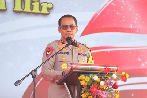 Kapolda Sumsel, Irjen Pol Andi Rian Ryacudu Djajadi. (ist)