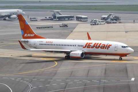 Boeing 737-800 Jeju Air. Foto: Markus Mainka/Shutterstock