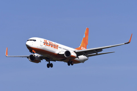 Boeing 737-800 Jeju Air. Foto: viper-zero/Shutterstock