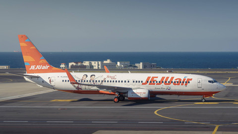 Boeing 737-800 Jeju Air. Foto: Jeang Herng/Shutterstock
