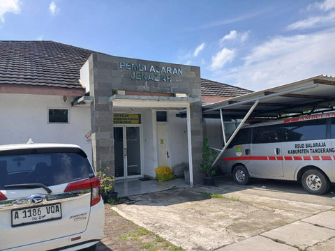Ruang pemulasaran jenazah di RSUD Balaraja, Tangerang. Foto: Dok. Istimewa