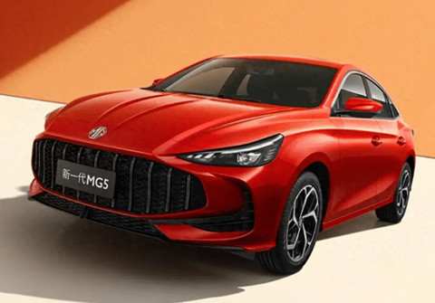 MG 5 generasi terbaru. Foto: dok. MG