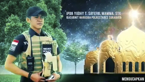 Yudhi Triananta Syaeful mamma. Foto: Instagram/ @polripresisi
