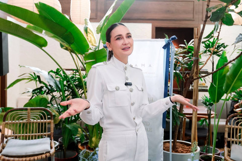 Luna Maya, Founder brand kecantikan NAMA Beauty. Foto: NAMA Beauty