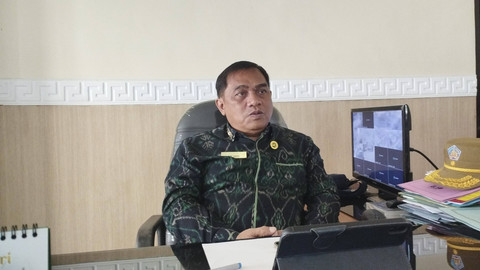 Kadinkes Bali I Nyoman Gede Anom di ruang kerjanya, Selasa (7/1/2025). Foto: Denita BR Matondang/kumparan