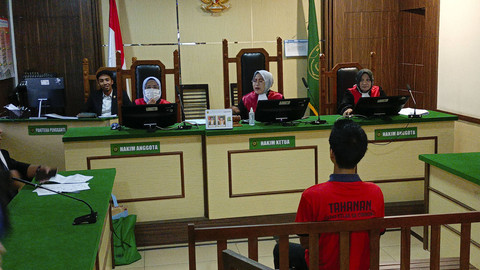 Vonis terdakwa Armor Toreador di Pengadilan Negeri Cibinong, Selasa (7/1/2025). Foto: Aprilandika Pratama/kumparan