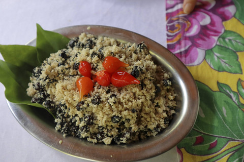  Ilustrasi semut sebagai bumbu masak pada makanan. Foto: Bucsa Nicolae/Shutterstock