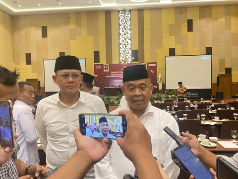Harda Kiswaya-Danang Maharsa, ditetapkan sebagai pemenang Pilkada Sleman 2024. Foto: Resti Damayanti/Pandangan Jogja