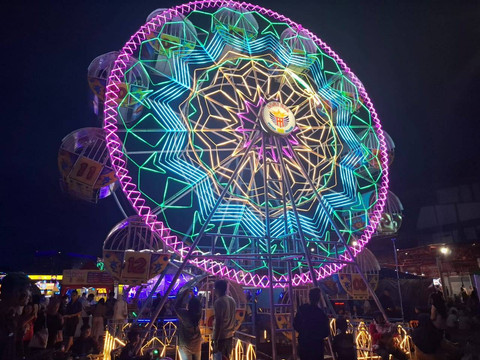 Suasana malah hari di Big Bang Festival 2024. Foto: kumparan