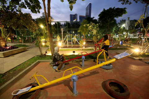 Taman Cahaya. Foto: Diskominfo Surabaya 