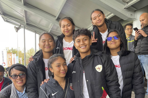 Keysha Bulgamin, diaspora Indonesia di Belanda, yang mendapat panggilan untuk TC bersama Timnas Wanita Indonesia. Foto: Galih Bulgamin