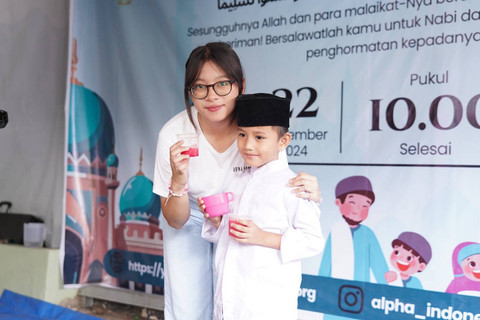Salah satu program Cinta Indo bersama anak-anak. Foto: dok. Cinta Indo