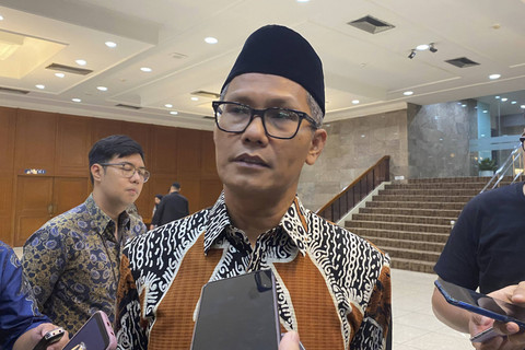 Juru Bicara Kementerian Perindustrian Febri Hendri Antoni di kantor Kemenperin Jakarta, Senin (13/1/2025). Foto: Muhammad Fhandra Hardiyon/kumparan