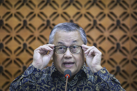 Gubernur Bank Indonesia (BI) Perry Warjiyo. Foto: Dhemas Reviyanto/ANTARA FOTO