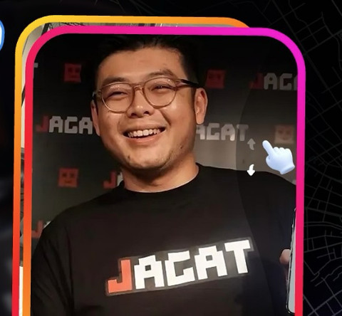 Barry Beagen, co-founder aplikasi Jagat. Foto: Instagram/@jagatapp_id