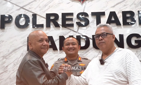 Mediasi Pemuda Pancasila dan Gerakan Rakyat Indonesia Bersatu (GRIB) Jaya. Dok IG Polrestabes Bandung.