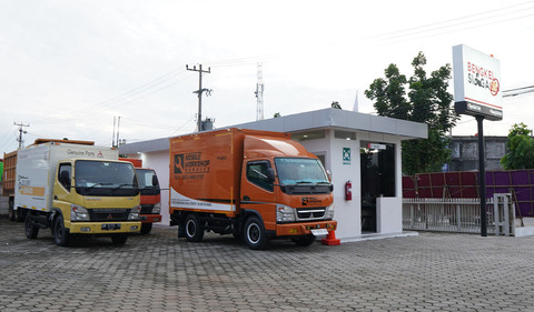Bengkel Siaga 24 Jam KTB Fuso di Pekanbaru. dok. KTB Fuso