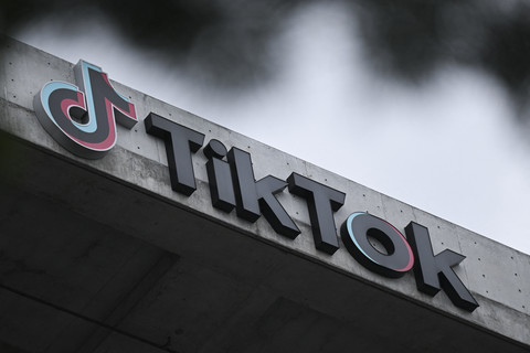 Ilustrasi TikTok. Foto: Patrick T. Fallon/AFP