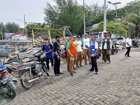 Sejumlah bangunan rusak diterjang puting beliung di tiga kecamatan di Kabupaten Pasuruan. Foto: Dok. BPBD Jatim
