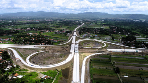 Pembangunan jalan tol Jogja-Solo. Foto: Dok. Jasa Marga
