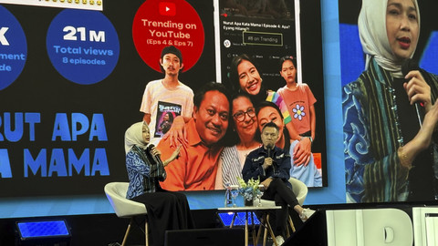 SVP Marketing Communication BCA Norisa Saifuddin dalam acara IP Expo 2025 di Kempinski, Selasa (21/1/2025). Foto: Ave Airiza Gunanto/kumparan