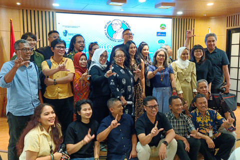 Acara #SeAbadPram yang gigelar di Taman Ismail Marzuki, Cikini, Jakarta Selatan, Selasa (21/1/2025). Foto: Aprilandika Pratama/kumparan