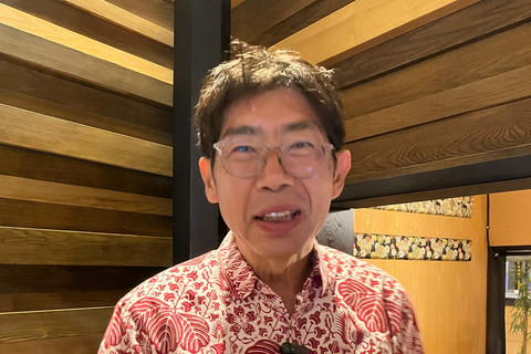 Duta Besar Jepang untuk ASEAN, Kiya Masahiko dalam acara pengenalan hidangan khas Tahun Baru Jepang, Osechi Ryori di Okuzono Restaurant, Jakarta, Selasa (21/1/2025). Foto: Tiara Hasna/kumparan