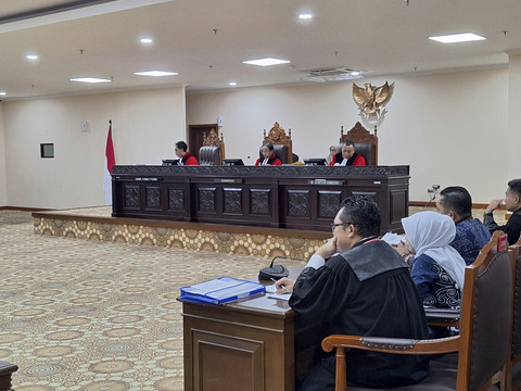 Sidang lanjutan sengketa Pilkada 2024 di Ruang Sidang Panel I, Gedung MK, Jakarta, Rabu (22/1/2025). Foto: Fadhil Pramudya/kumparan