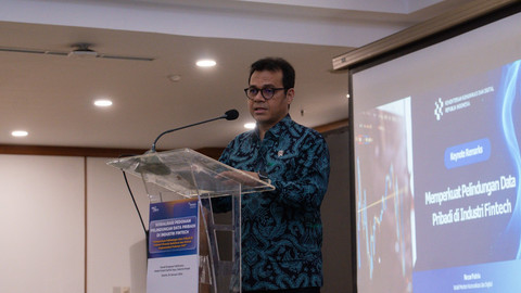 Wamen Komdigi, Nezar Patria dalam kegiatan sosialisasi oleh AFTECH. Foto: dok. AFTECH 