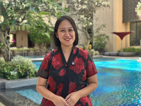 Public Relations Manager Hotel Tentrem, Adventa Pramushanti, saat ditemui Pandangan Jogja, Minggu (19/1). Foto: mulyairfani/Pandangan Jogja