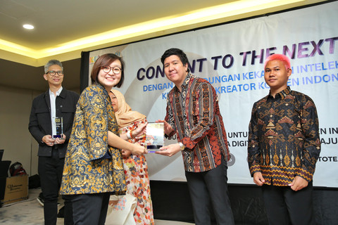 Wakil Menteri Ekonomi Kreatif Irene Umar dalam program Content to The Next Level. Foto: Dok. Istimewa
