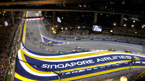 Singapore Airlines Trackside F1. Foto: Dok. Singapore Airlines