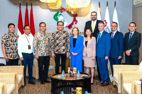 Wamenperin bertemu perwakilan Boeing. Foto: Kemenperin