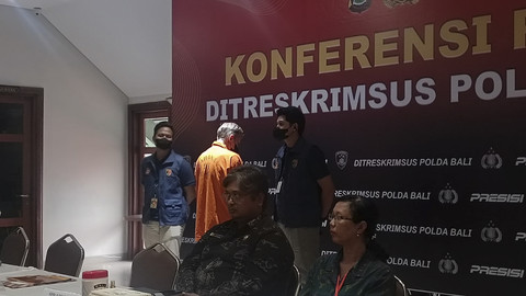 Jumpa pers kasus alih fungsi lahan Parq Ubud di Polda Bali. Foto: Denita BR Matondang/kumparan