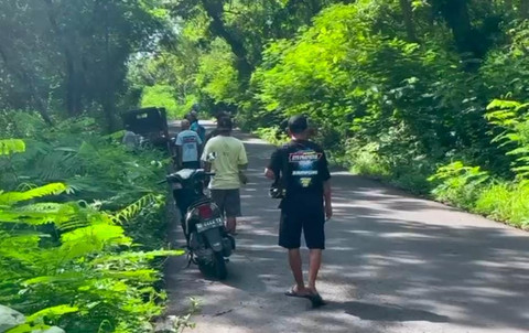 Lokasi penemuan kaki Uswatun Khasanah di Ponorogo. Foto: Dok. Istimewa