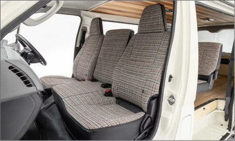 Modifikasi Toyota HiAce jadi VW T3. Foto: AMJ 