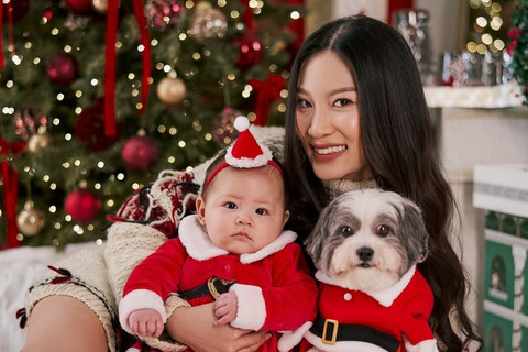 Patricia Gouw bersama anaknya, Zoe. Foto: Instagram/@patriciagouw