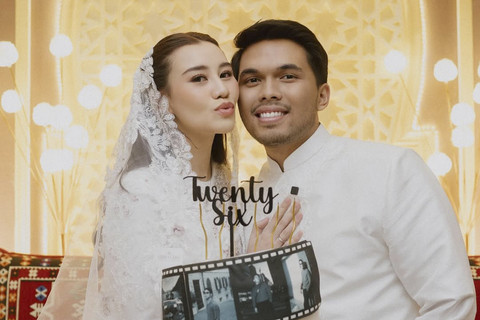 Thariq Halilintar dan Aaliyah Massaid. Foto: Instagram/@aaliyah.massaid