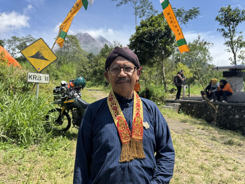 Ketua Paguyuban Abdi Dalem wilayah Sleman, Kanjeng Mas Tumenggung (KMT) Dwijo Jayengmardawa. Foto: Resti Damayanti/Pandangan Jogja
