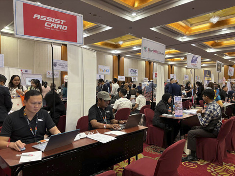Bursa Pariwisata TTC Travel Mart International ke-41, kembali digelar di Jakarta. Foto: Andari Novianti/kumparan