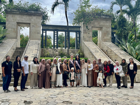 Peserta Wedding Showcase bersama Puteri Indonesia di Mustika Yogyakarta Resort and Spa pada Kamis (30/1). Foto: Viantika Sepsheala/Pandangan Jogja